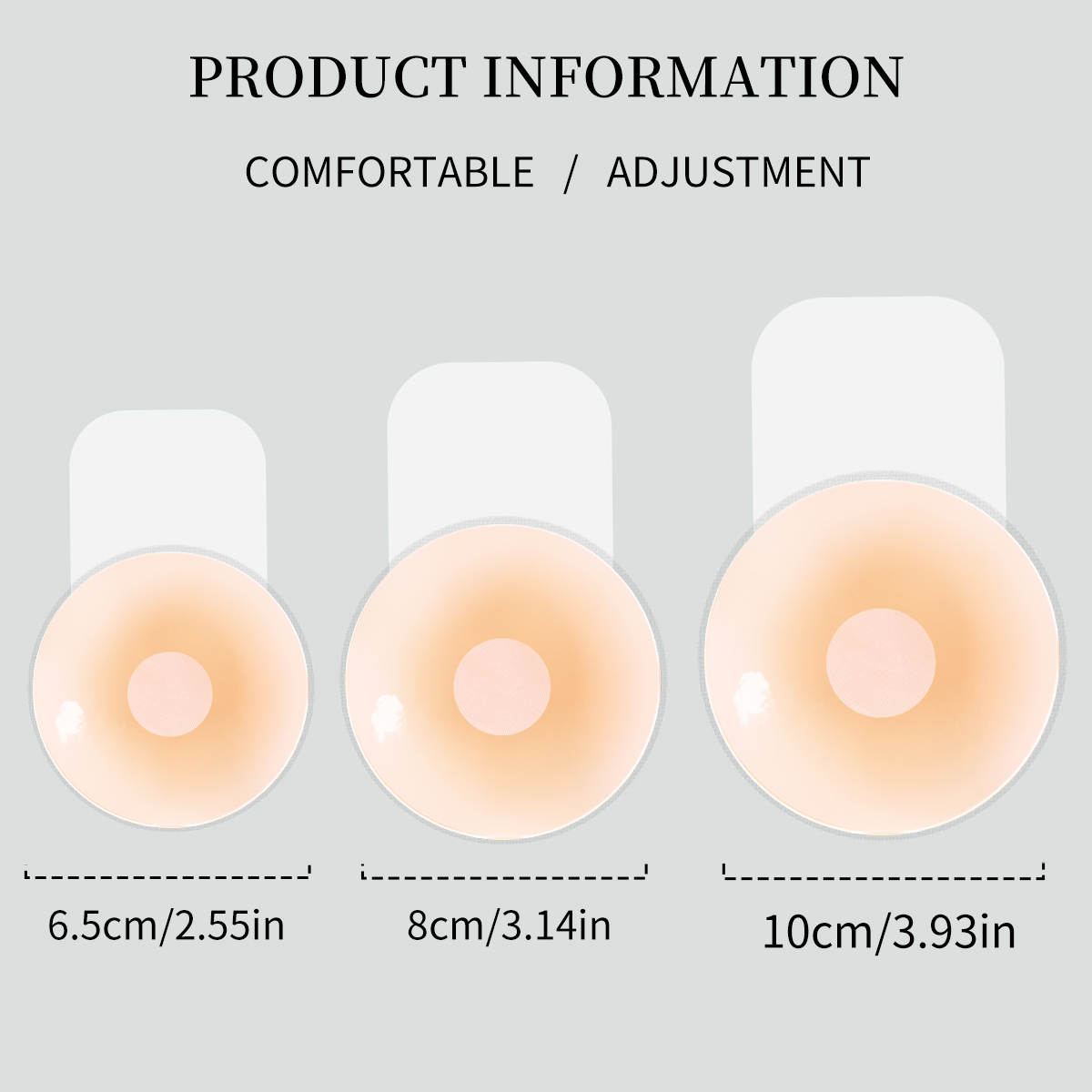 2-teiliges Set aus Silikon-Nip – Silicone Bra Adhesive Bewertung und Preis